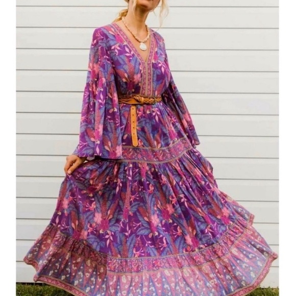 SPELL Bianca Gown Wisteria - Picture 2 of 10